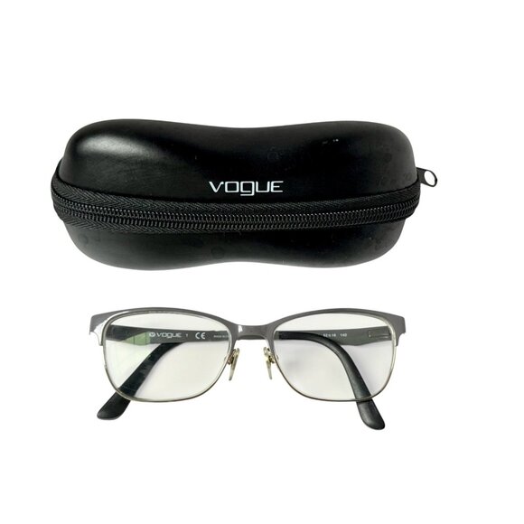 Vogue Eyeglasses VO3940 5061 Dark Grey Gold Frame 52-16-140 Women's Optical - Picture 1 of 5